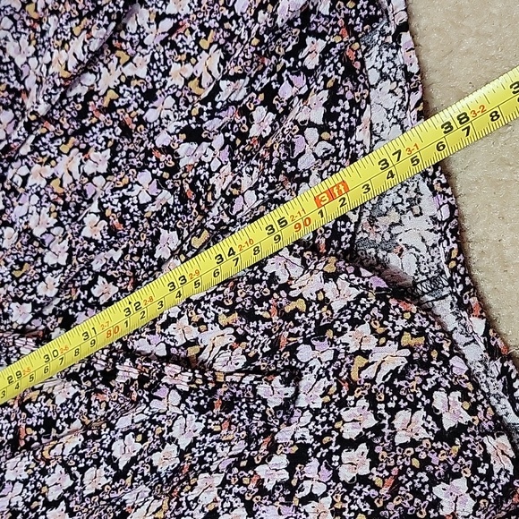 a.n.a. Flowy Multicolour Flower Pattern Midi Dress US XS - Picture 10 of 14